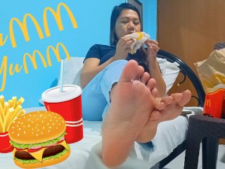asian, food porn, feet, solo female