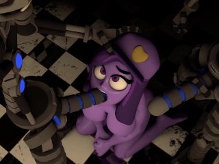 nsfw, creampie, purple girl, fnaf anime