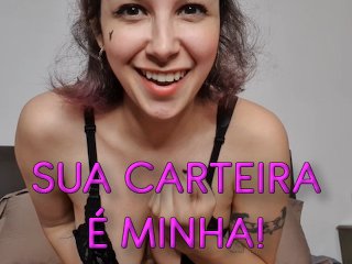 latina, solo female, joi em portugues, masturbate