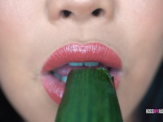 eating, lips, exclusive, mouth fetish