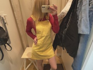 verified amateurs, fitting room, perfect ass, dressing room