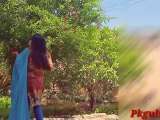 anal, indian bhabhi, sex in park, doggystyle