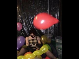 point of view, fetish, balloon pop, exclusive