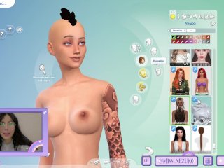 sims 4, big tits, role play, orgy