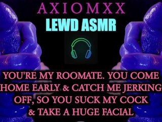 lewd asmr, femboy, erotic audio, big dick