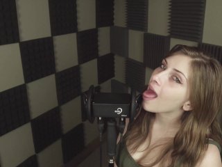 mouth sounds, big tits, porn, the asmr collection