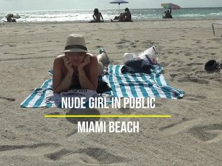 nude, sunbathing, big ass, public