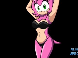 game characters, anime, verified amateurs, amy rose