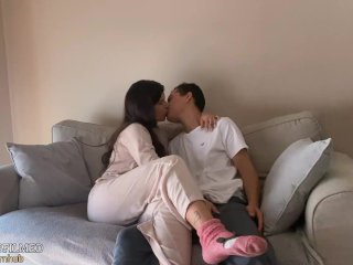 verified couples, big ass doggystyle, brunette giving head, passionate real sex