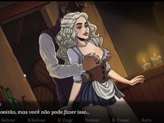 sansa stark, strip club, parody sex game, porno em portugues