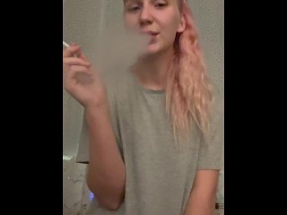 smoke, sfw, small tits, kink