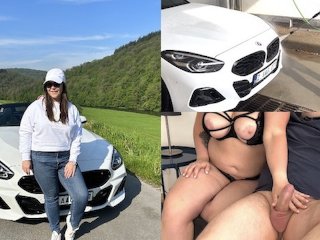 big tits, milf, car wash, exclusive