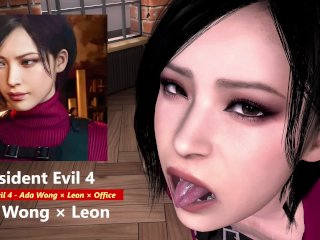 resident evil hentai, re4, rough sex, doggystyle