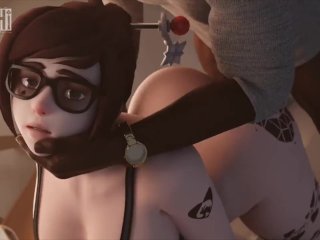 blowjob, 3d hentai, animated porn, sound edit