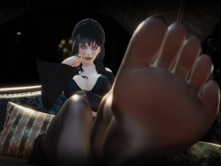 nylon feet, mistress of the dark, 3d, mature