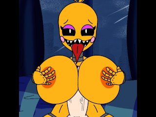 animation, toy chica, toy chica fnaf, hentai