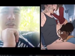 hentai monster, creampie, parody, reaccion a hentai
