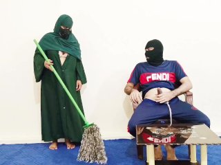milf, blowjob, arab niqab, hard rough sex
