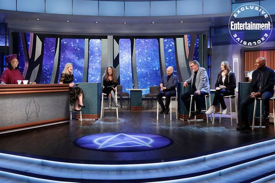 THE VIEW- Airs 2/16/23 - “Star Trek: The Next Generation” reunites with the cast of “Picard” including Patrick Stewart, Jonathan Frakes, Gates McFadden and Michael Dorn