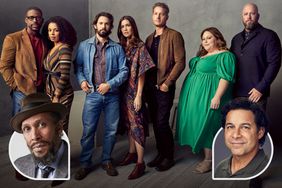 THIS IS US -- Season: 6 -- Pictured: (l-r) Sterling K. Brown as Randall, Susan Kelechi Watson as Beth, Milo Ventimiglia as Jack, Justin Hartley as Kevin, Mandy Moore as Rebecca, Chrissy Metz as Kate, Chris Sullivan as Toby -- (Photo by: Joe Pugliese/NBC); THIS IS US -- Season: 2 -- Pictured: Ron Cephas Jones as William -- (Photo by: Maarten de Boer/NBCU Photo Bank/NBCUniversal via Getty Images via Getty Images); THIS IS US -- Season: 6 -- Pictured: Jon Huertas as Miguel -- (Photo by: Joe Pugliese/NBC)