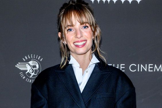 Maya Hawke attends a screening of "Wildcat" at Angelika Film Center on April 11, 2024 in New York City.