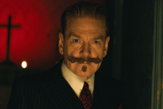 Kenneth Branagh as Hercule Poirot in 20th Century Studios' A HAUNTING IN VENICE.