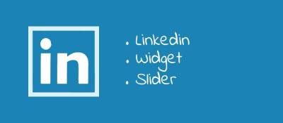 LinkedIn Widget Slider