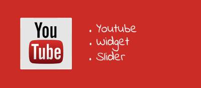 Youtube Widget Slider