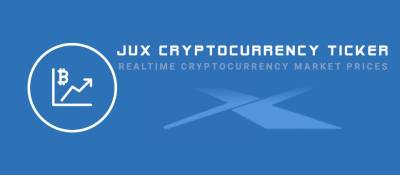 JUX Cryptocurrency Ticker