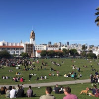 Photo taken at Mission Dolores Park by Kunal B. on 4/15/2016