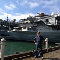 Photo taken at USS Midway Flight Deck by Clau R. on 9/24/2018
