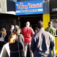 Photo taken at The Flying Falafel by The Flying Falafel on 1/31/2015