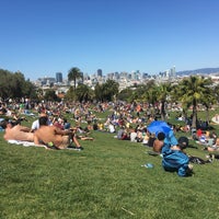 Photo taken at Mission Dolores Park by Chris I. on 4/30/2016
