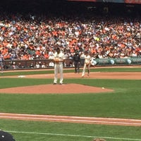 Photo taken at Oracle Park by Keoni F. on 5/31/2015