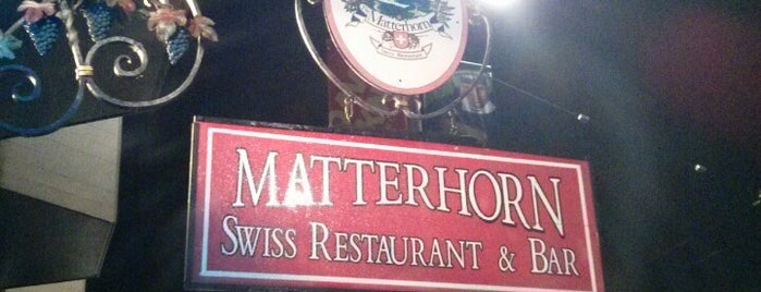The Matterhorn Swiss Restaurant is one of The San Franciscans: Supper Club.