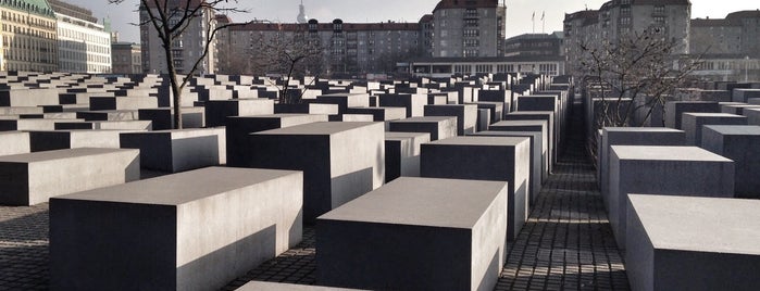Memorial to the Murdered Jews of Europe is one of Berlin 2018.