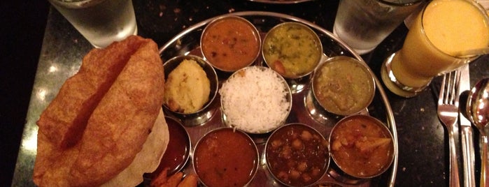 Udupi Palace is one of The 15 Best Vegan and Vegetarian Restaurants in San Francisco.