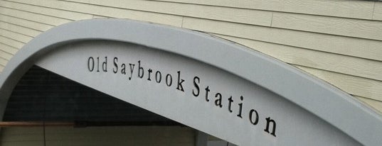 Amtrak/Shore Line East - Old Saybrook Train Station (OSB) is one of Stephen's Saved Places.