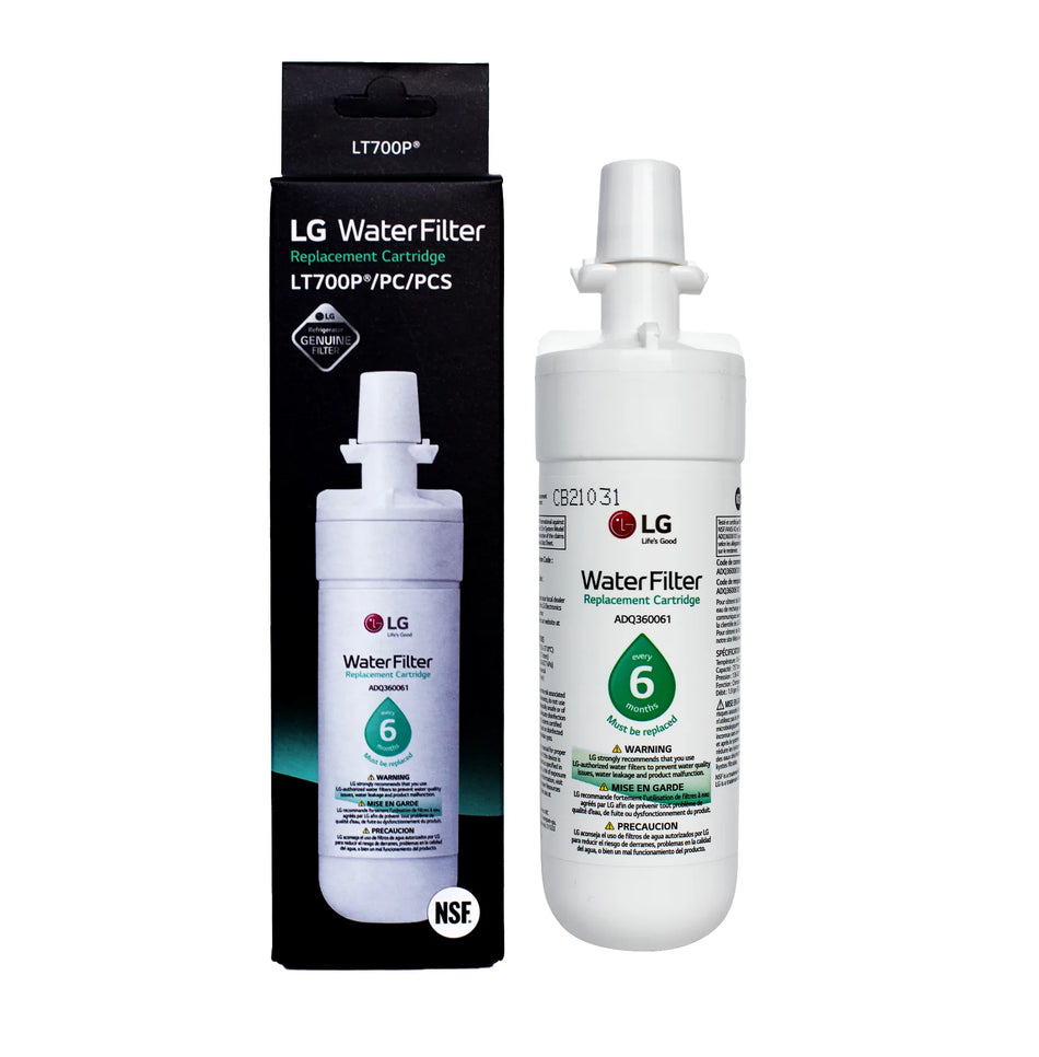 New LG LT700P Replacement For Refrigerator Water Filter, 2 pack