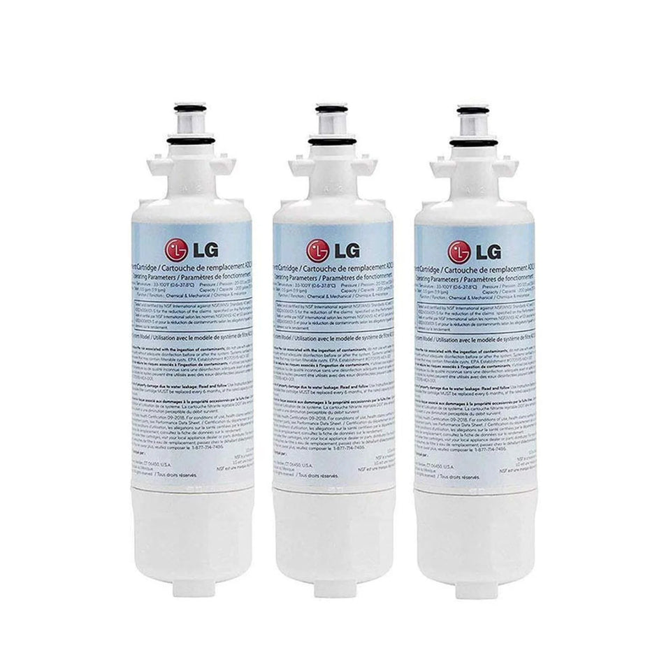 LG LT700P Refrigerator Water Filter, ADQ36006101/ADQ36006102, 3 pack