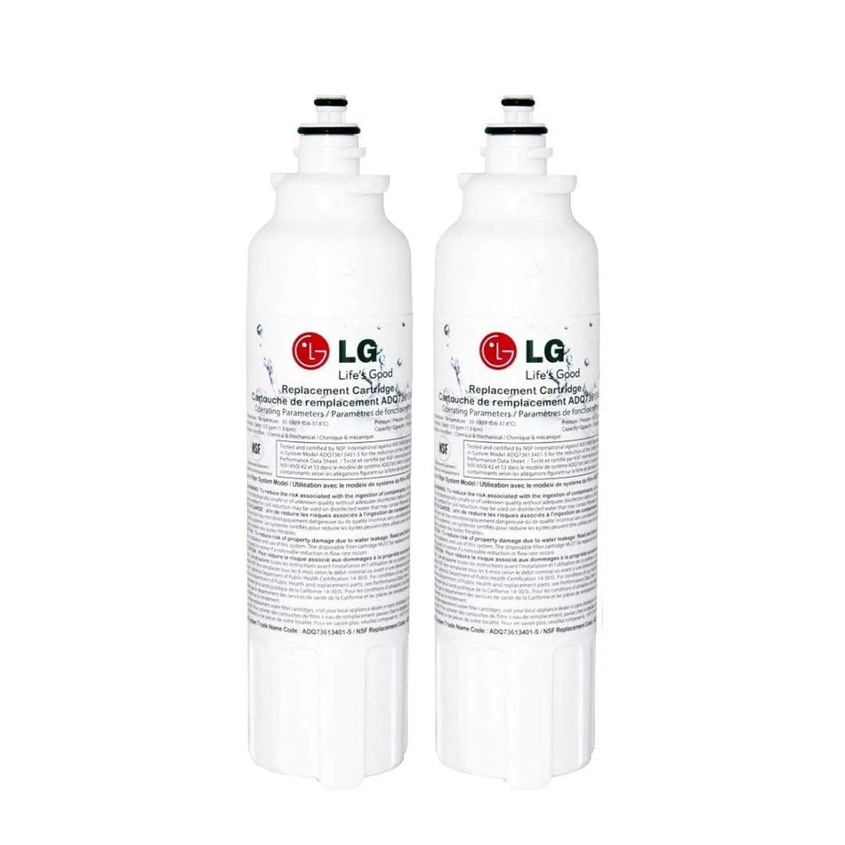 LG LT800P LT800PC Refrigerator Water Filter, ADQ73613401, 2 pack