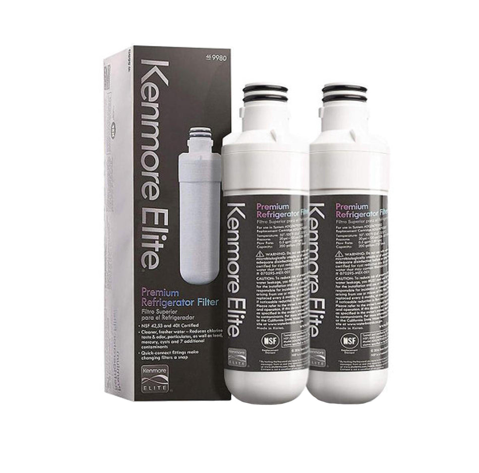 Kenmore 9980, 46-9980 Refrigerator Water Filter, 2 pack