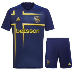 MAILLOT KIT ENFANT BOCA JUNIOR FOURTH 2023 2024 (1)