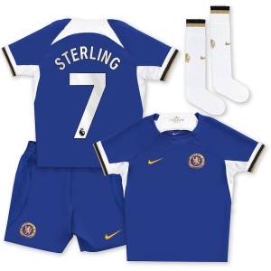 Maillot Kit Enfant Chelsea Domicile 2023 2024 Sterling (1)