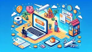 flight hotel booking using vpn to save money