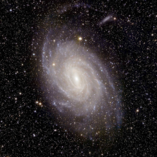 A new, highly detailed view of the spiral galaxy NGC 6744.