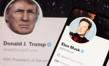 Trump and Musk on X
