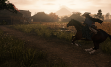 Rise of the Ronin horse screenshot