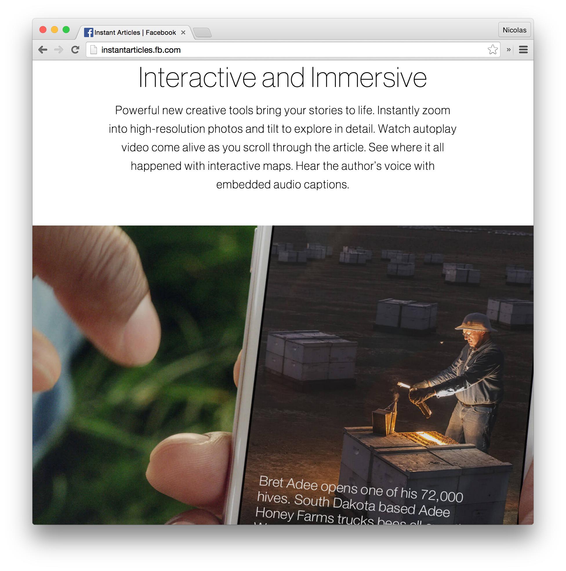 Instant Articles demo page