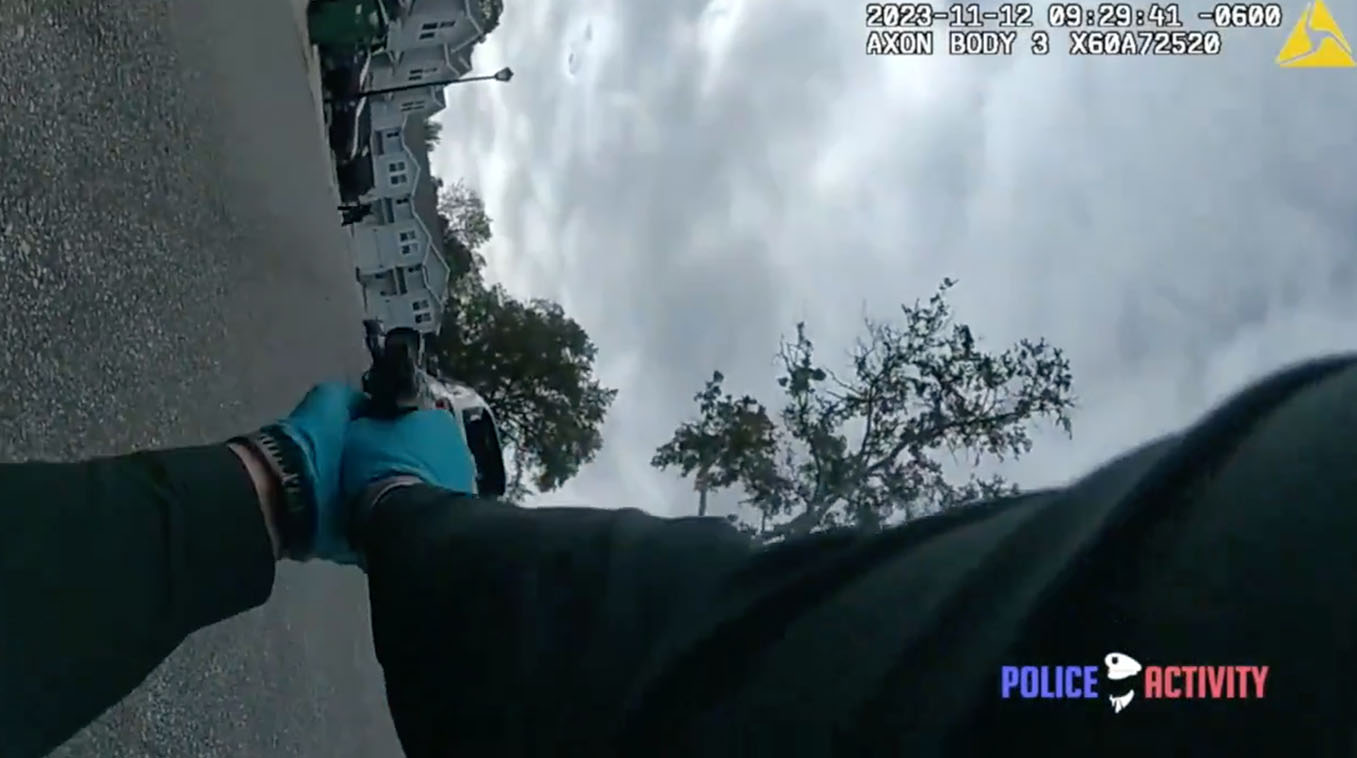 Florida Deputy Mistakes Acorn For Gunshot viral video and controversy.